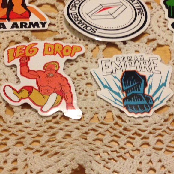 WWE Wrestling Stickers - Decals WrestleMania - Picture 3 of 5